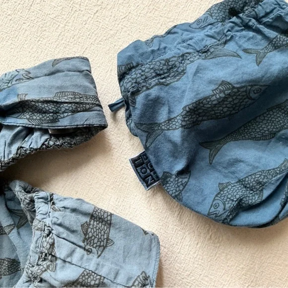 Bonton 6Y Fish Pattern Bikini - Picture 4 of 5